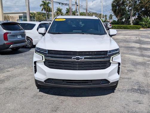 Summit White 2021 Chevrolet Tahoe 2WD RST