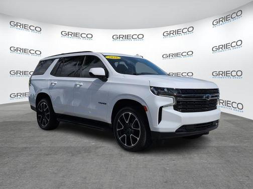Summit White 2021 Chevrolet Tahoe 2WD RST