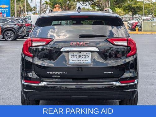 Ebony Twilight Metallic 2022 GMC Terrain Denali