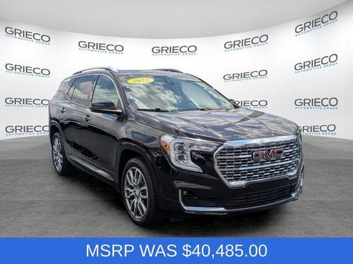 Ebony Twilight Metallic 2022 GMC Terrain Denali