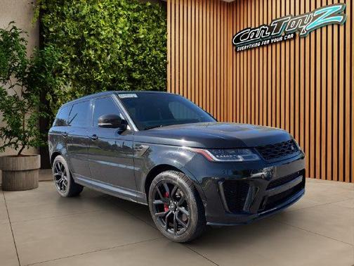 Santorini Black 2022 Land Rover Range Rover SVR Carbon Edition