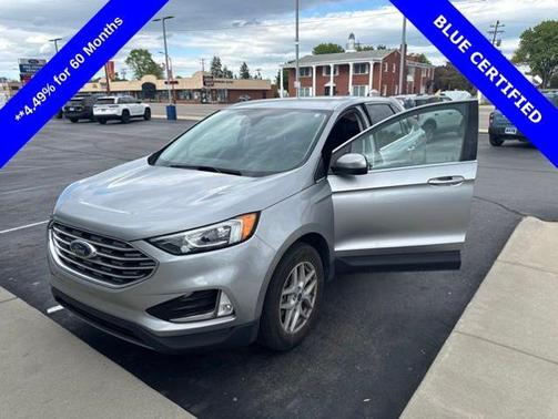 ICONIC SILVER 2021 Ford Edge SEL