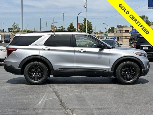 ICONIC SILVER METALLIC 2023 Ford Explorer TIMBERLINE