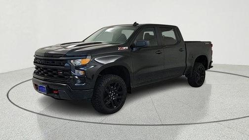 Black 2023 Chevrolet Silverado 1500 Custom Trail Boss