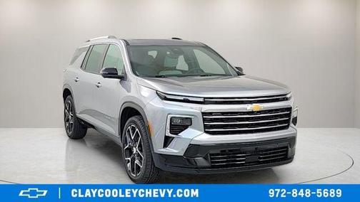 Sterling Gray Metallic 2025 Chevrolet Traverse High Country
