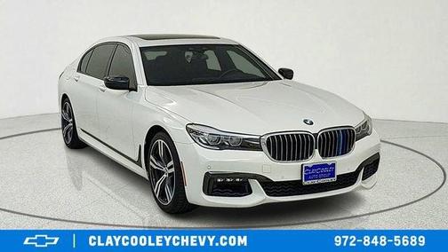 White 2018 BMW 740 740i