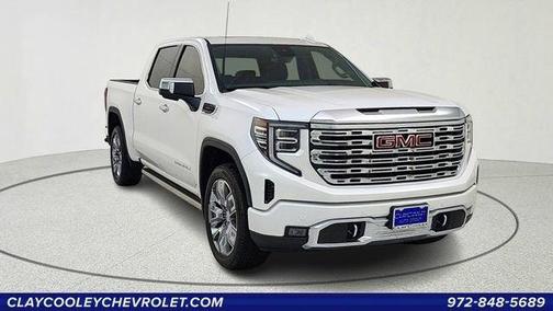 White Frost Tricoat 2025 GMC Sierra 1500 Denali