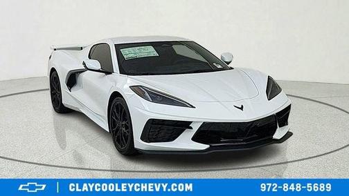 Arctic White 2026 Chevrolet Corvette Stingray w/1LT