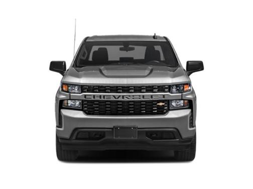 Satin Steel Metallic 2021 Chevrolet Silverado 1500 Custom