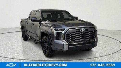 Gray 2024 Toyota Tundra Hybrid Platinum