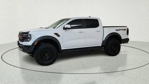 White 2025 Ford Ranger Raptor