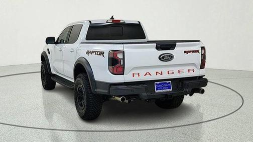 White 2025 Ford Ranger Raptor