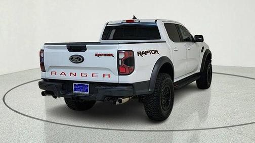 White 2025 Ford Ranger Raptor