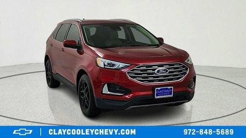 Red 2022 Ford Edge SEL