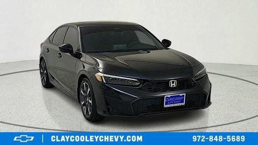 Black 2026 Honda Civic Hybrid Sport Touring