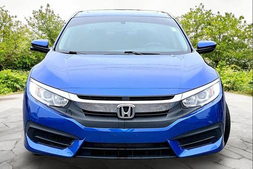 Blue 2017 Honda Civic EX