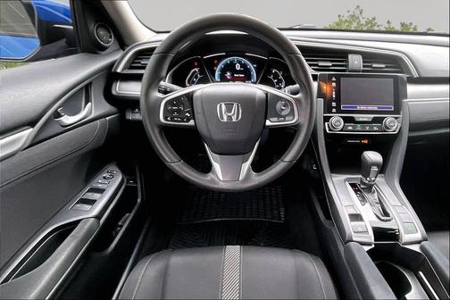 Blue 2017 Honda Civic EX