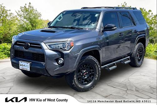 Midnight Black Metallic 2021 Toyota 4Runner Venture Special Edition