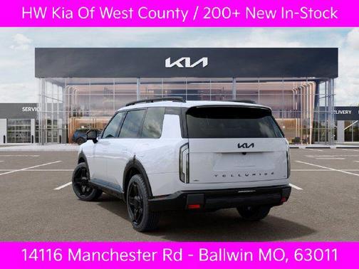Glacial White Pearl 2027 Kia Telluride Hybrid X-Line SX