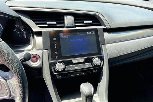 Aegean Blue Metallic 2017 Honda Civic EX