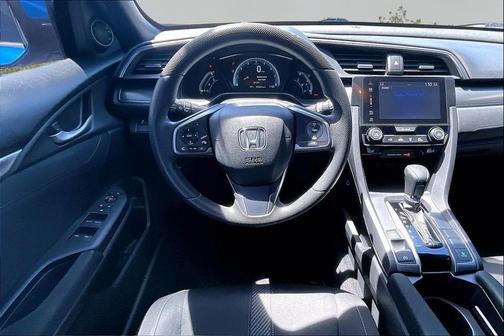 Aegean Blue Metallic 2017 Honda Civic EX