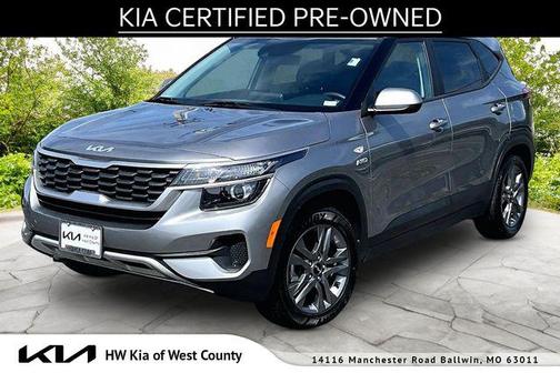 Steel Gray 2023 Kia Seltos LX