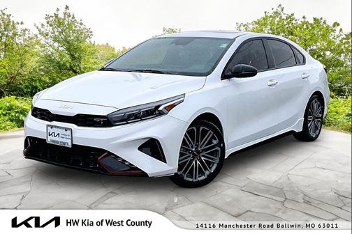 Snow White Pearl 2024 Kia Forte GT