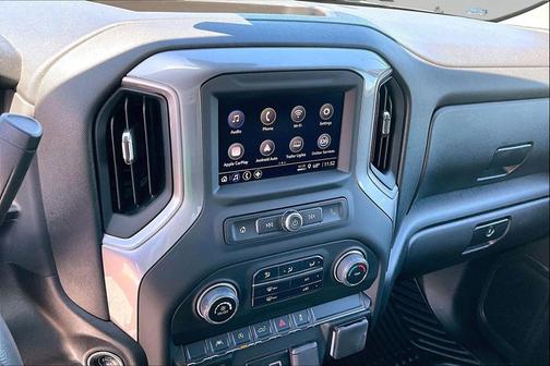 Summit White 2025 Chevrolet Silverado 1500 Custom