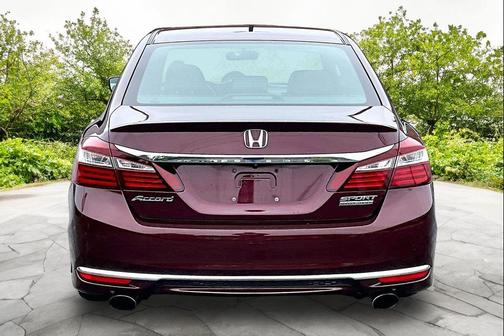 Red 2017 Honda Accord Sport SE