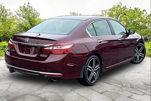 Red 2017 Honda Accord Sport SE