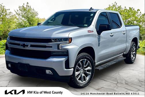 Silver Ice Metallic 2021 Chevrolet Silverado 1500 RST