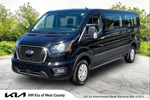 Black Metallic 2024 Ford Transit-350 XLT