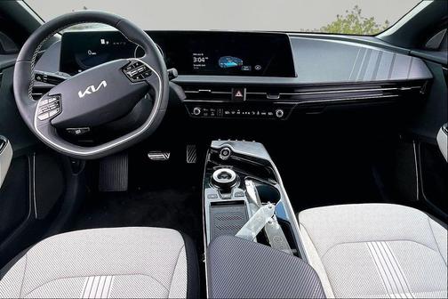 Aurora Black Pearl 2024 Kia EV6 GT-Line