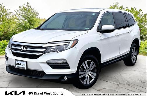 White Diamond Pearl 2016 Honda Pilot EX-L