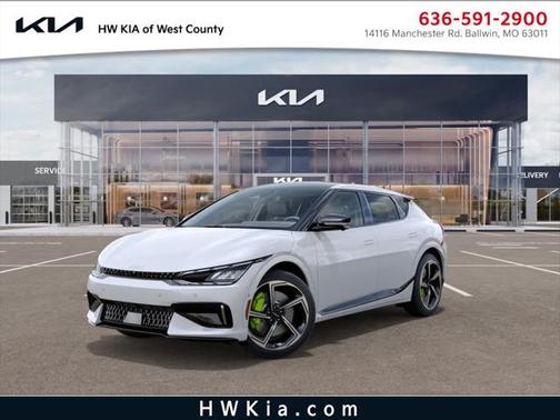 Snow White Pearl 2024 Kia EV6 GT