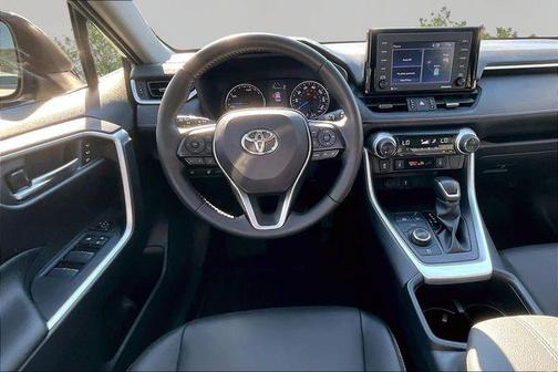Lunar Rock 2022 Toyota RAV4 Hybrid XLE Premium