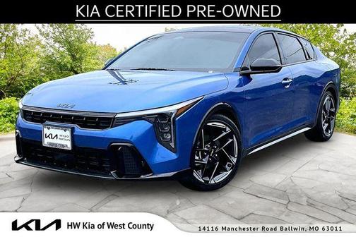 Wave Blue 2025 Kia K4 GT-Line