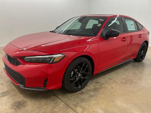 Rallye Red 2026 Honda Civic Hybrid Sport