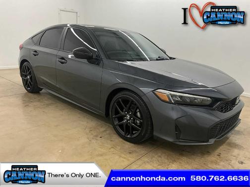 Meteorite Gray Metallic 2025 Honda Civic Sport