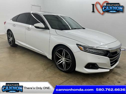 Platinum White Pearl 2022 Honda Accord Touring 2.0T