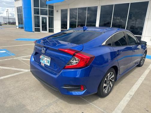 Cosmic Blue Metallic 2017 Honda Civic EX