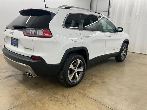 Bright White Clearcoat 2019 Jeep Cherokee Limited