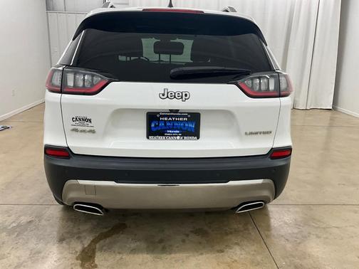 Bright White Clearcoat 2019 Jeep Cherokee Limited