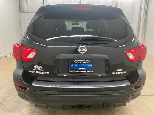 Magnetic Black 2017 Nissan Pathfinder Platinum
