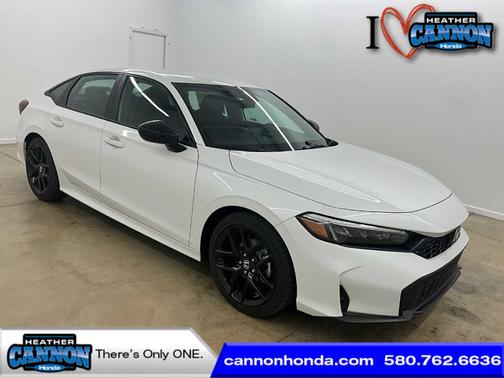 Platinum White Pearl 2026 Honda Civic Sport