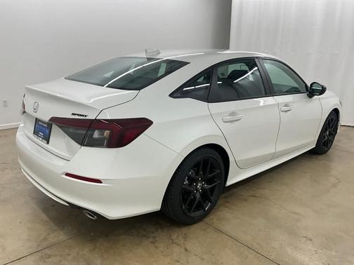 Platinum White Pearl 2026 Honda Civic Sport