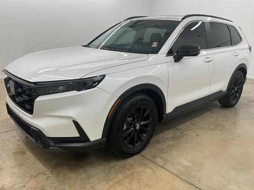 Platinum White Pearl 2025 Honda CR-V Hybrid Sport