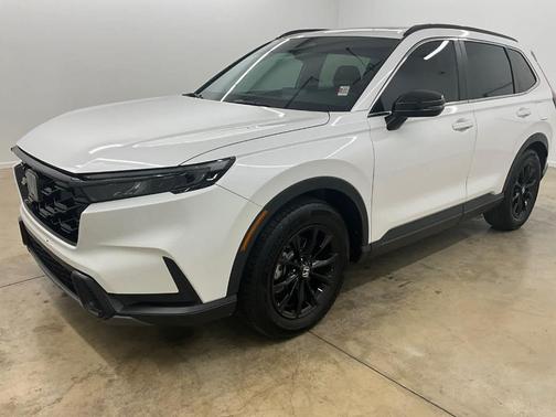 Platinum White Pearl 2025 Honda CR-V Hybrid Sport