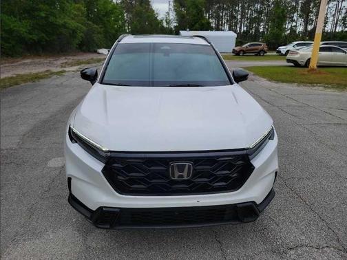 Platinum White Pearl 2025 Honda CR-V Hybrid Sport