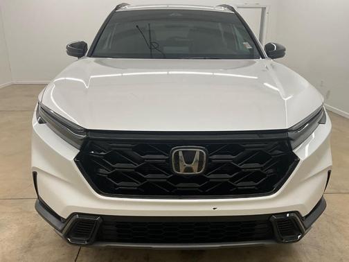 Platinum White Pearl 2025 Honda CR-V Hybrid Sport
